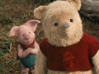Winnie the Pooh and Piglet from 'Christopher Robin'