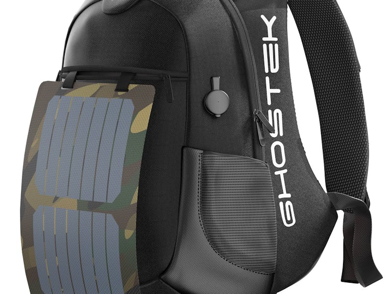 Ghostek solar backpack hot sale