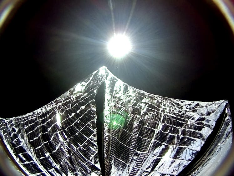 A view from LightSail 1.
