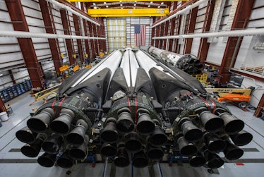 Falcon Heavy ready to go.