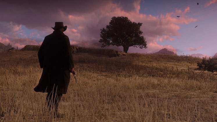 Red Dead Redemption 2 wheat field