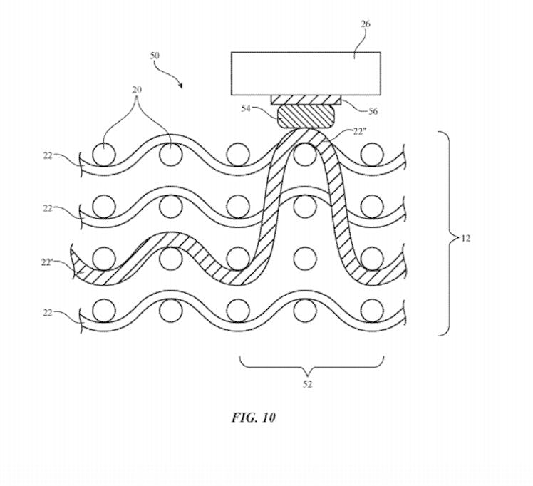 apple smart fabric patent blueprint