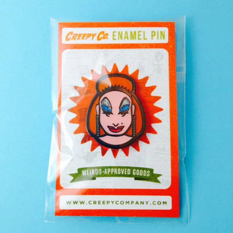 Creepy Pin How Creepy Co. Turns Horror Icons Into Wearable Enamel Pins Art