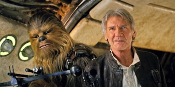 Han and Chewie return in 'The Force Awakens'
