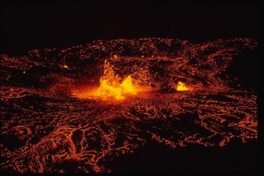 Hawaii Volcano Kilauea eruption lava