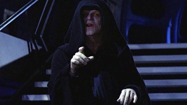 Emperor Palpatine in 'Return of the Jedi'