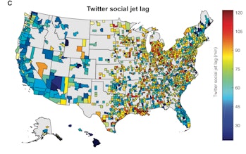 tweet data social jet lag 