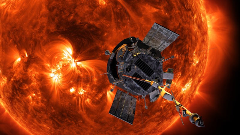 The Parker Solar probe that has officially touched the sun