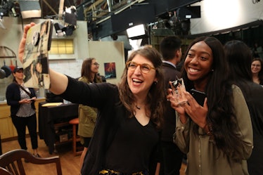 Mayim Bialik and Kemeka Corry Big Bang Theory