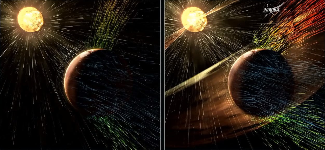 NASA Confirms Solar Winds Stripped Mars of Its Atmosphere