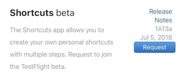 ios 12 developer beta siri shortcuts