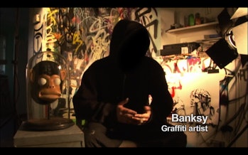No, 'Exit Through the Gift Shop' won't tell you who Banksy really is.