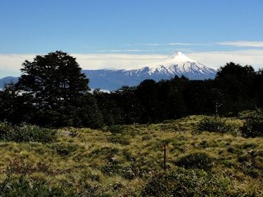 Volcán Villarrica desde el Quinchol