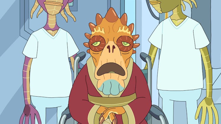 Werner Herzog is Shrimply Pibbles on 'Rick and Morty'.