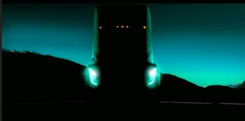 Tesla Semi truck.