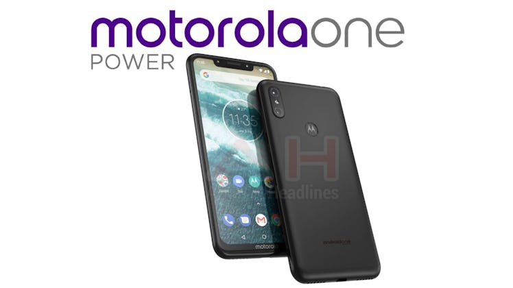 motorola one power smartphone