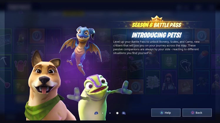 fortnite season 6 battle pass