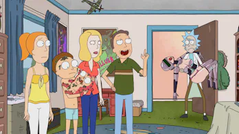 Rick And Morty Split Up In Raising Gazorpazorp For Summer S Story Circle The series follows the exploits of a super scientist and his not so bright grandson. rick and morty split up in raising