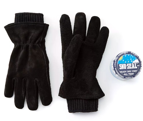 Work Gloves + Sno-Seal Wax