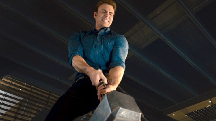 So is Captain America worthy of lifting Mjolnir? Maybe we'll find out in 'Avengers 4'.