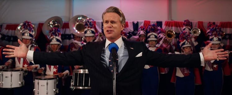 Cary Elwes plays the smug, corrupt Mayor Kline in *Stranger Things* Season 3.