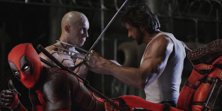 Ryan Reynolds and Hugh Jackman fighting in "X-Men Origins: Wolverine"