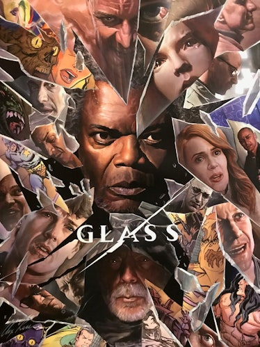 The new 'Glass' movie poster.