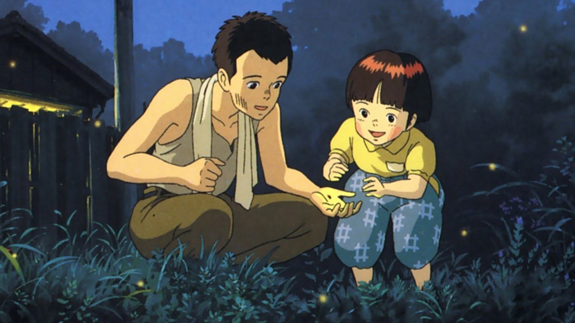 Grave of the Fireflies Hayao Miyazaki Studio Ghibli Japanese 