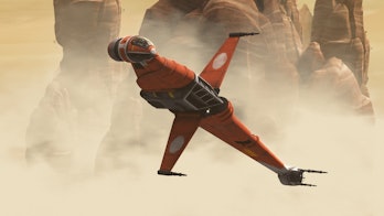 In canon, the B-Wing's current origin is in 'Rebels'