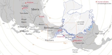 Beringia map