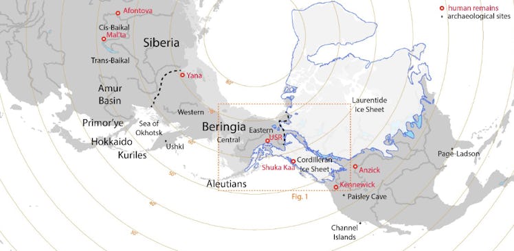 Beringia map