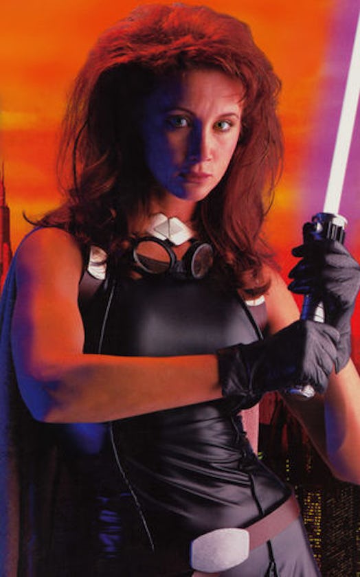 Shannon McRandle as Mara Jade in the Star Wars Customizable Card Game.