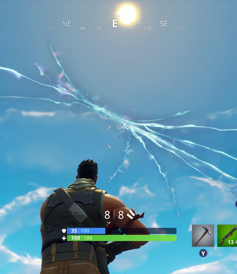 'Fortnite' Season 5 Conspiracy Theories Address Growing Crack in the Sky