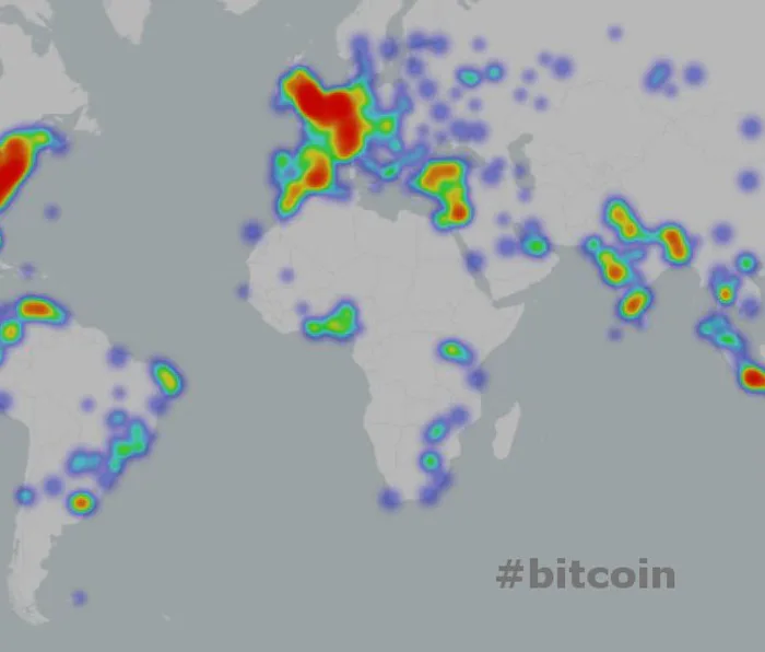 As Bitcoin Storms Past $15,000, These Maps Reveal Where It's Most Popular