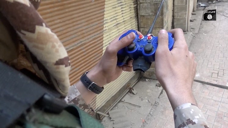 The Playstation Controller used to guide ISIS's UGV suicide drones. 