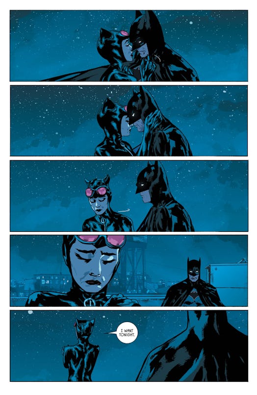 Batman and Catwoman in DC Comics Batman #14