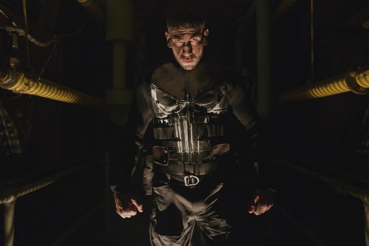 A still from the tv show the punisher