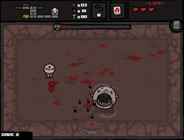 'The Binding of Isaac' scene with a lot of blood