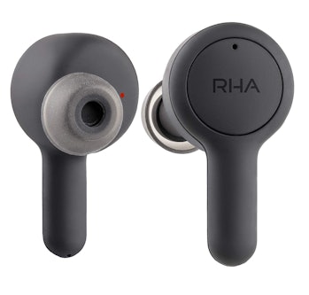 RHA Trueconnect - Carbon Black: True Wireless Earbuds with Bluetooth 5 & Sweatproof for Sport Activi...