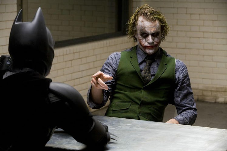 Heath Ledger as the Joker in 'The Dark Knight'