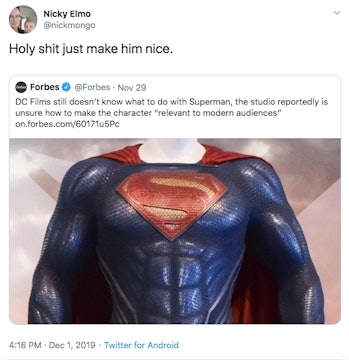 Superman Is Always Relevant But Making His Movie Has Never Been Easier