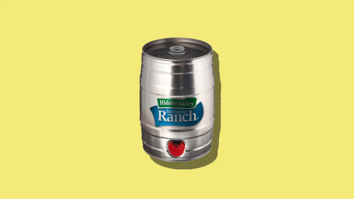mini keg ranch dressing You can now buy a keg full of ranch dressing because, sure, why not?