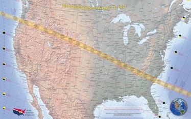 The path of totality