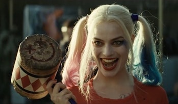 Margot Robbie as villain Harley Quinn in 'Suicide Squad'.