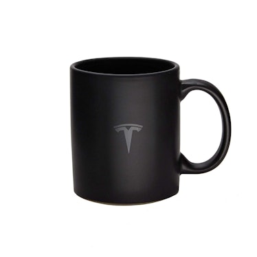 Tesla Matte Black Mug