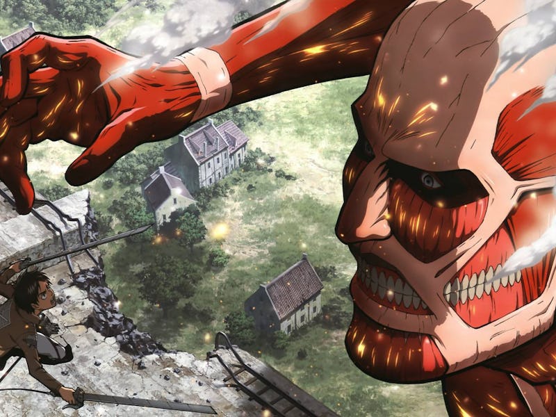 Colossal Titan from "Attack in Titan"