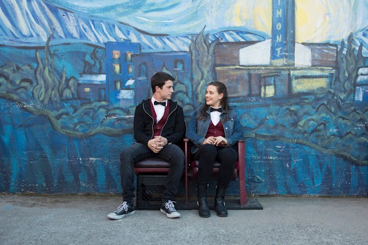 Dylan Minnette and Katherine Langford in '13 Reasons Why' 