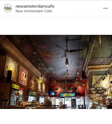 The New Amsterdam Cafe interior in Vancouver