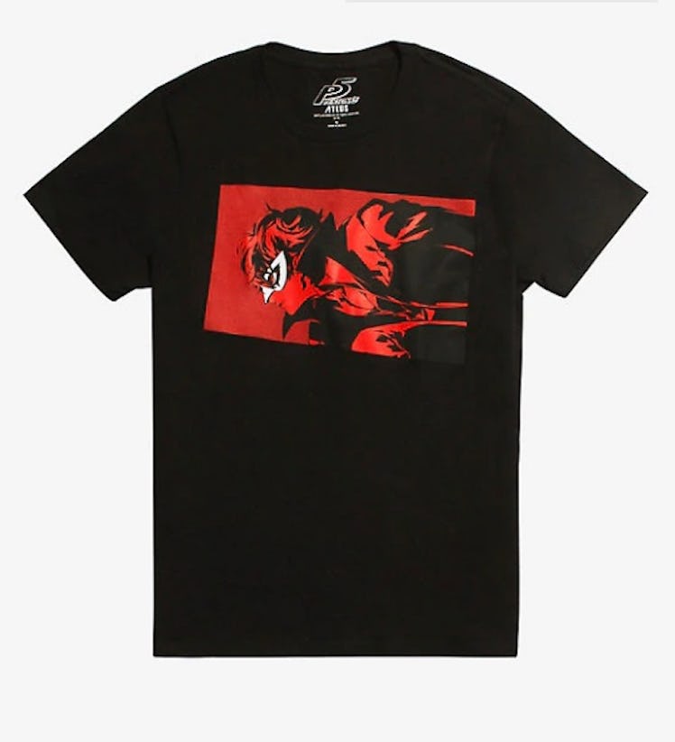 PERSONA 5 JOKER RED & WHITE T-SHIRT