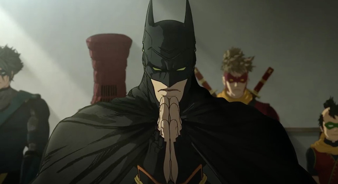 Batman Anime Turns the Dark Knight Into a Ninja, Looks Insane